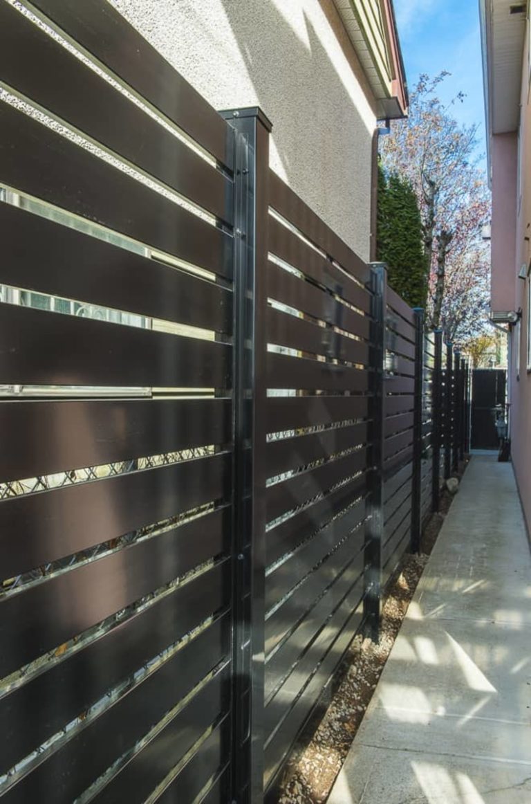 Aluminum Semi-Privacy Fence Panels - Aluminum Fence Panels Canada