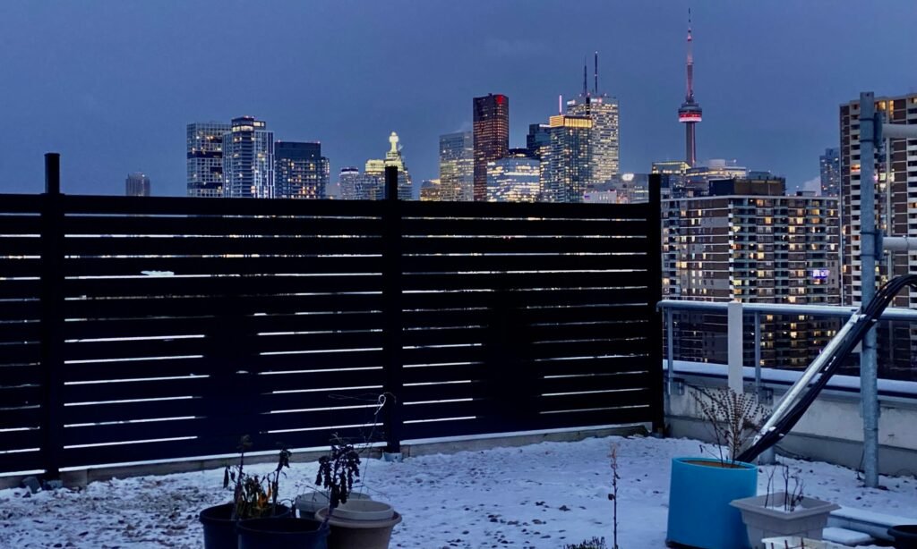 aluminum horizontal fence