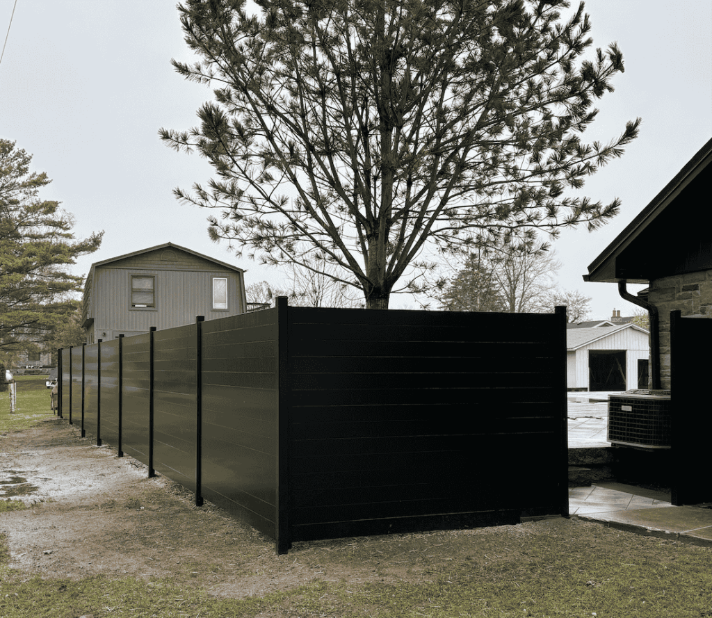 aluminum fence manitoba